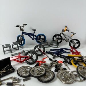 Vintage Lot Tech Deck BMX Hippo Caliber Finger Bike Spare Parts Tires Peddle